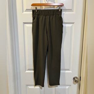 ARITIZIA BABATON Pants Women XS Green Dexter Joggers Soft Stretch Pull On